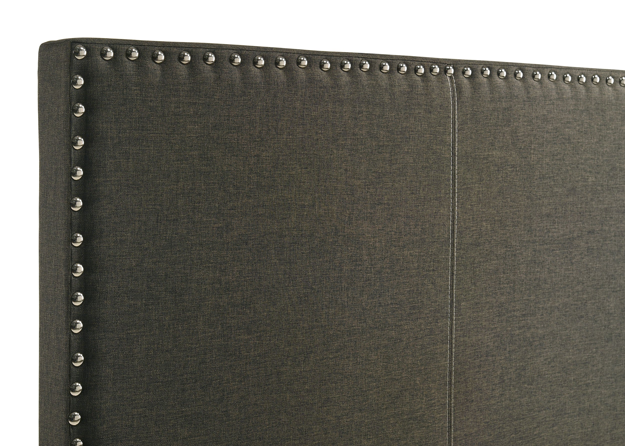 Boyd Upholstered Twin Panel Bed Charcoal — view 7