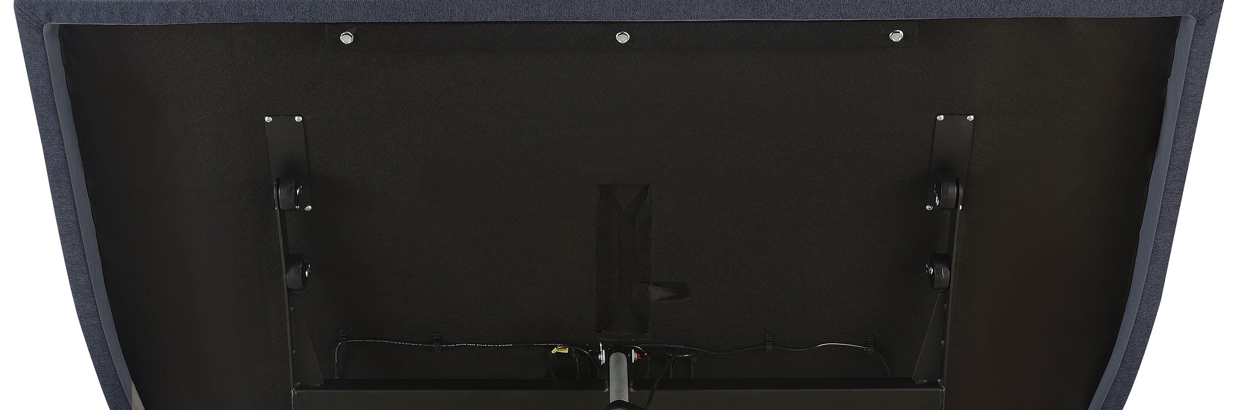Clara Twin Extra Long Adjustable Bed Base Grey and Black — view 15