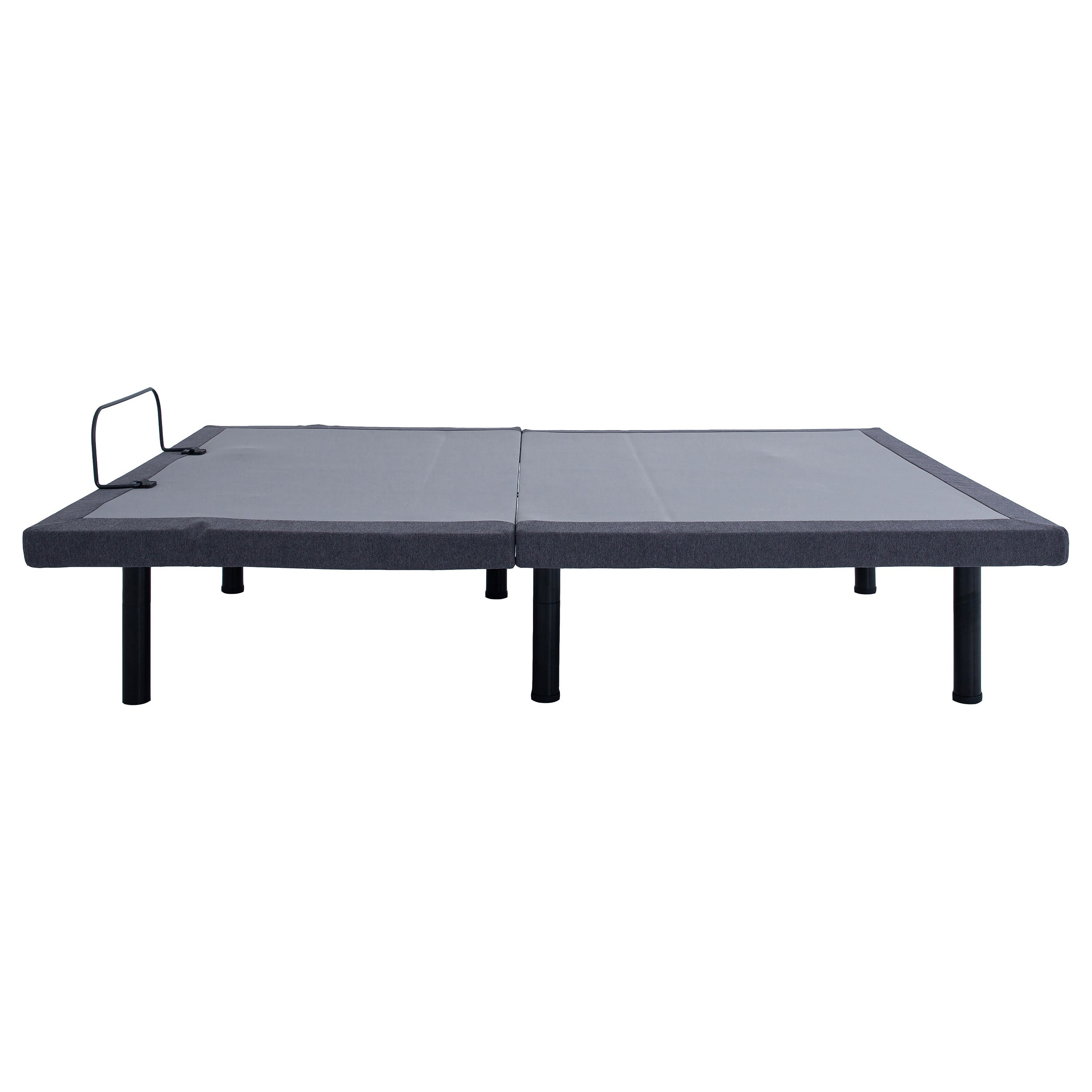 Negan Twin Extra Long Adjustable Bed Base Grey and Black — view 8