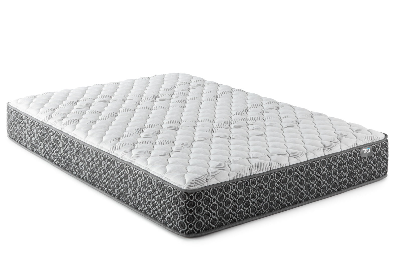 Hayes California King Firm Tight Top Hybrid Mattress White — view 1