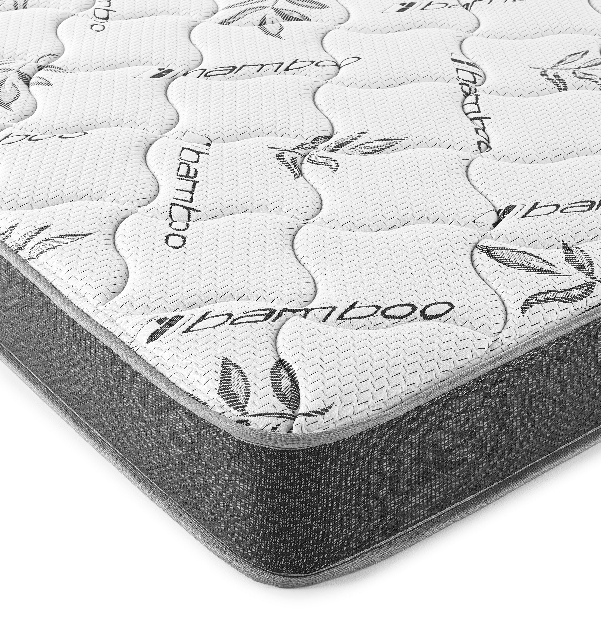 Kenyon 7-inch Queen Bamboo Cover Firm Foam Mattress — view 3