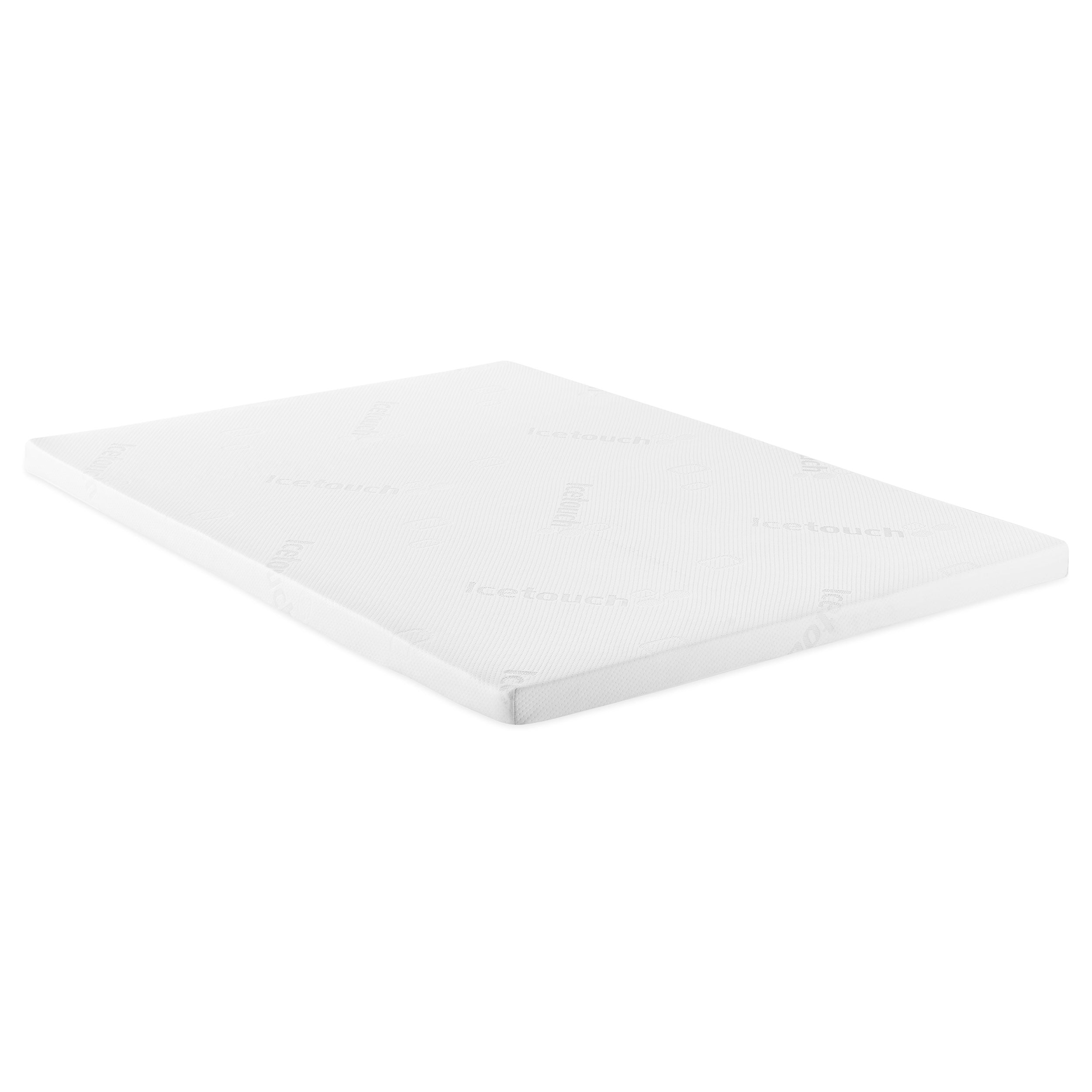 Cascade 3-inch California King Cool Memory Foam Mattress Topper — view 1