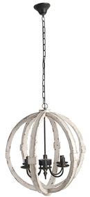 Chandelier, Hanging Light Fixture With Adjustable Chain For Kitchen, Bulb Not Included