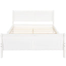 Platform Bed Frame Mattress Foundation Sleigh Bed With Headboard / Footboard / Wood Slat Suppor