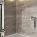 Multi Function Adjustable Hand Shower 7 Function Plastic Hand Shower With 59" Hose - Chrome