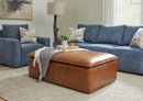 Crawford - Leather Rectangular Storage Ottoman