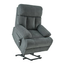 Oversized Power Lift Recliner Chai With Remote Control, Side Pocket, Spacious Seat