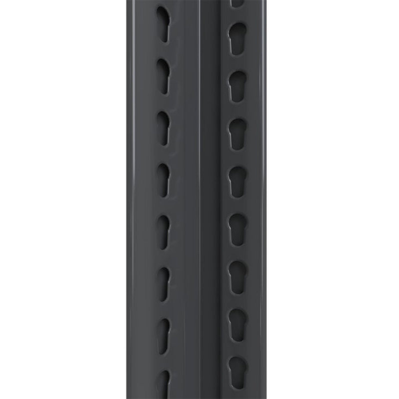 Heavy Duty 5 Tier Adjustable Metal Mesh Storage Rack With 2000 Lbs Capacity - Brushed Nickel