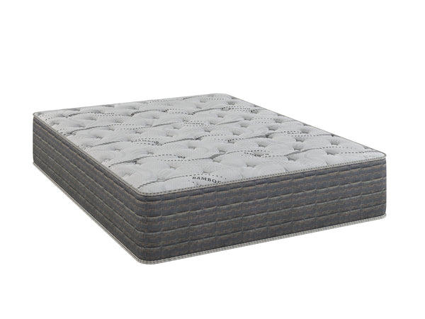 Dreamflex - California King Two Sided Plush Mattress - White / Gray