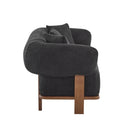 Modern Curved Arm Sofa