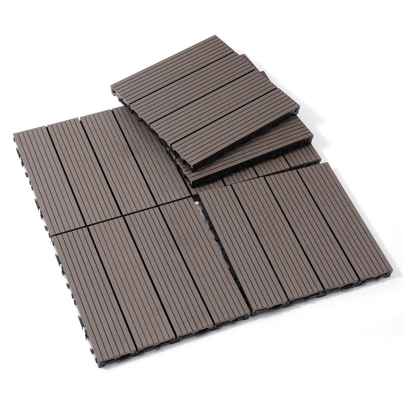 Composite Deck Tiles, Resist Rust, Water, Weather