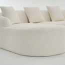 Combined Sofa With 4 Pillows