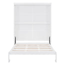 Murphy Wall Bed With Shelves, Space Saving