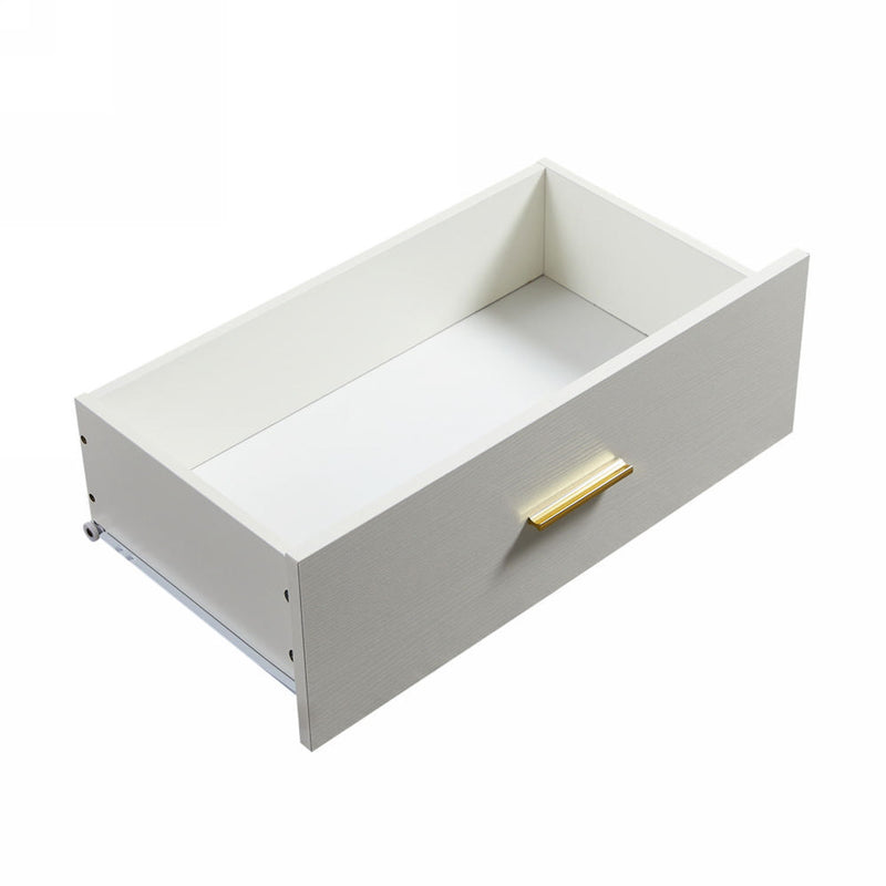 Modern Drawer Dresser For Bedroom, Ample Storage Wide Chest Of Drawers