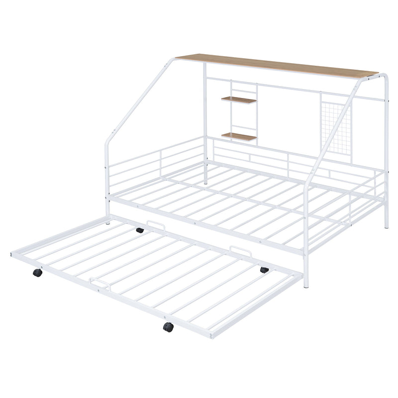Playhouse Design Bed With Trundle