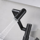 Bathroom Sink Faucet With Spray Function And Temperature Display, Anti Skid Switch, 360 Degree Rotary