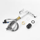 Modern Smart LED Bathroom Faucet With Temperature Digital Display And Pull Down Sprayer