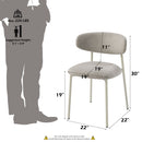 Ingram - Side Chair (Set of 2) - Light Gray