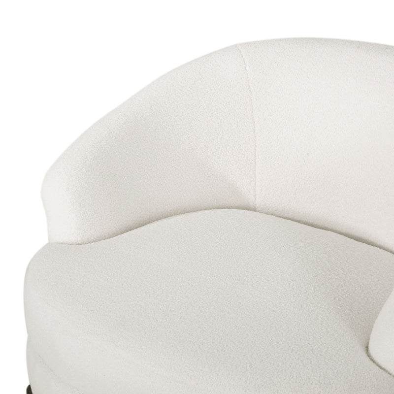 Elegant Barrel Style Club Chair
