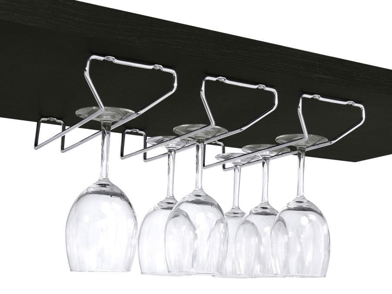 Risley - 2-Door Circular LED Home Bar With Wine Storage
