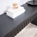 Modern Console Table With 4 Drawers, Entryway Table