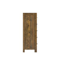 5 Drawer Chest With - Brown