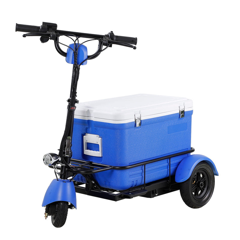 Camp Pioneer-Experience, Speeds Up To 11.6 Mph And A Generous 55L Cooler Capacity - Blue