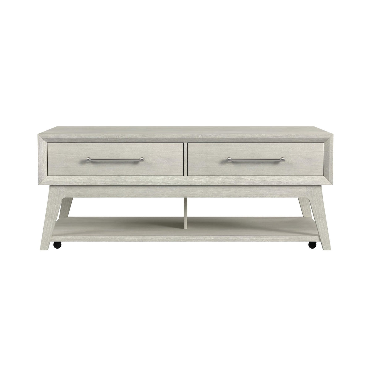 Westland Coffee Table With Casters in Almond by Elements International, view 4