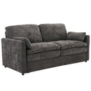Cozy Upholstered Plush Cushion Loveseat Sofa For Living Room