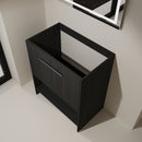 Modern Freestanding Bathroom Vanity With 2 Doors