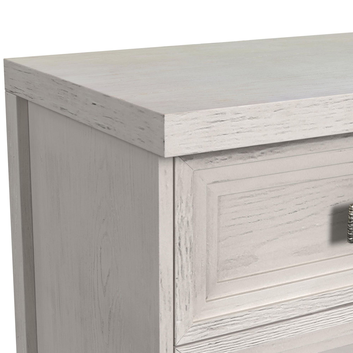 Avalanche 5-Drawer Chest in Antique White by Elements International, view 3