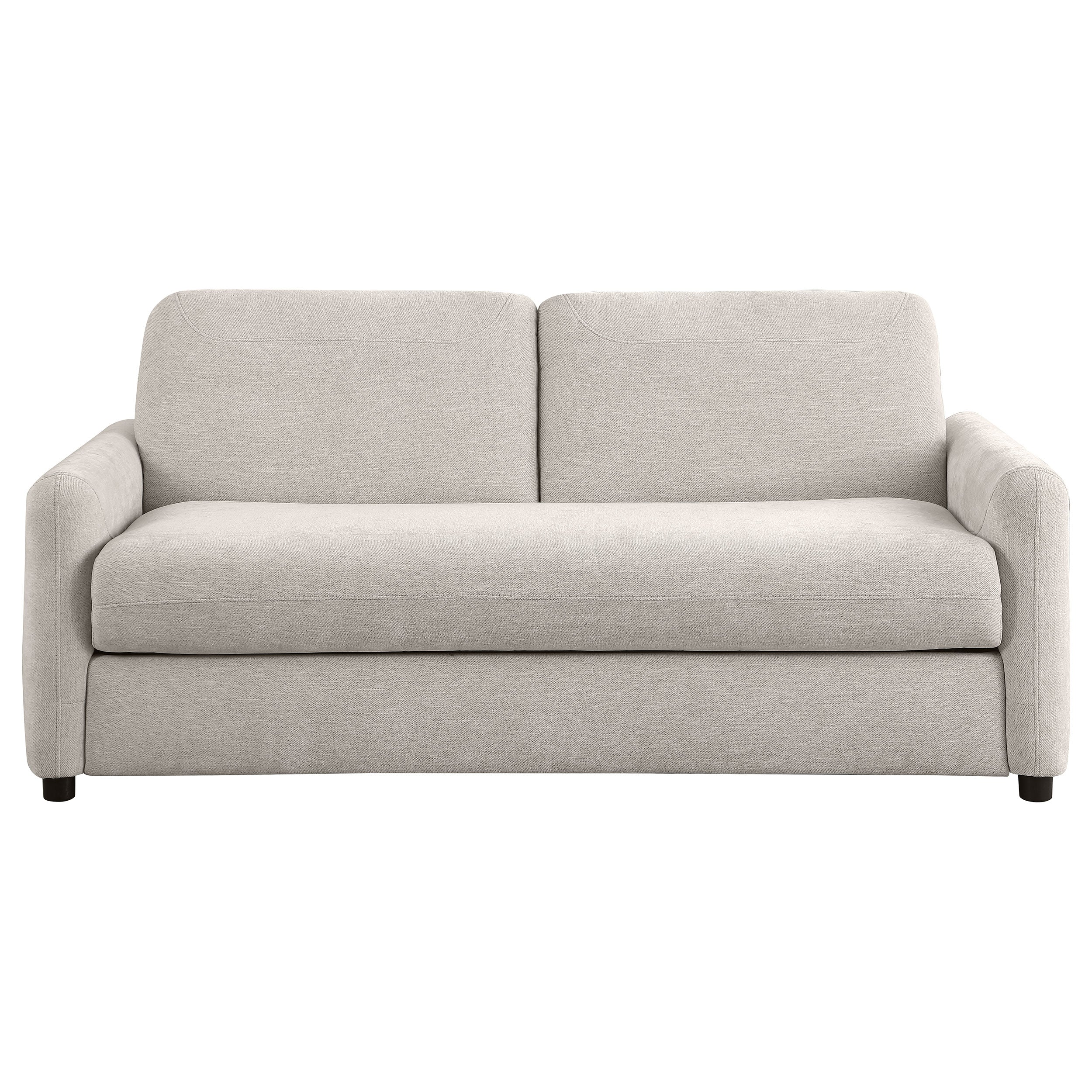 Rylie Upholstered Sofa Sleeper with Queen Mattress Beige — view 5