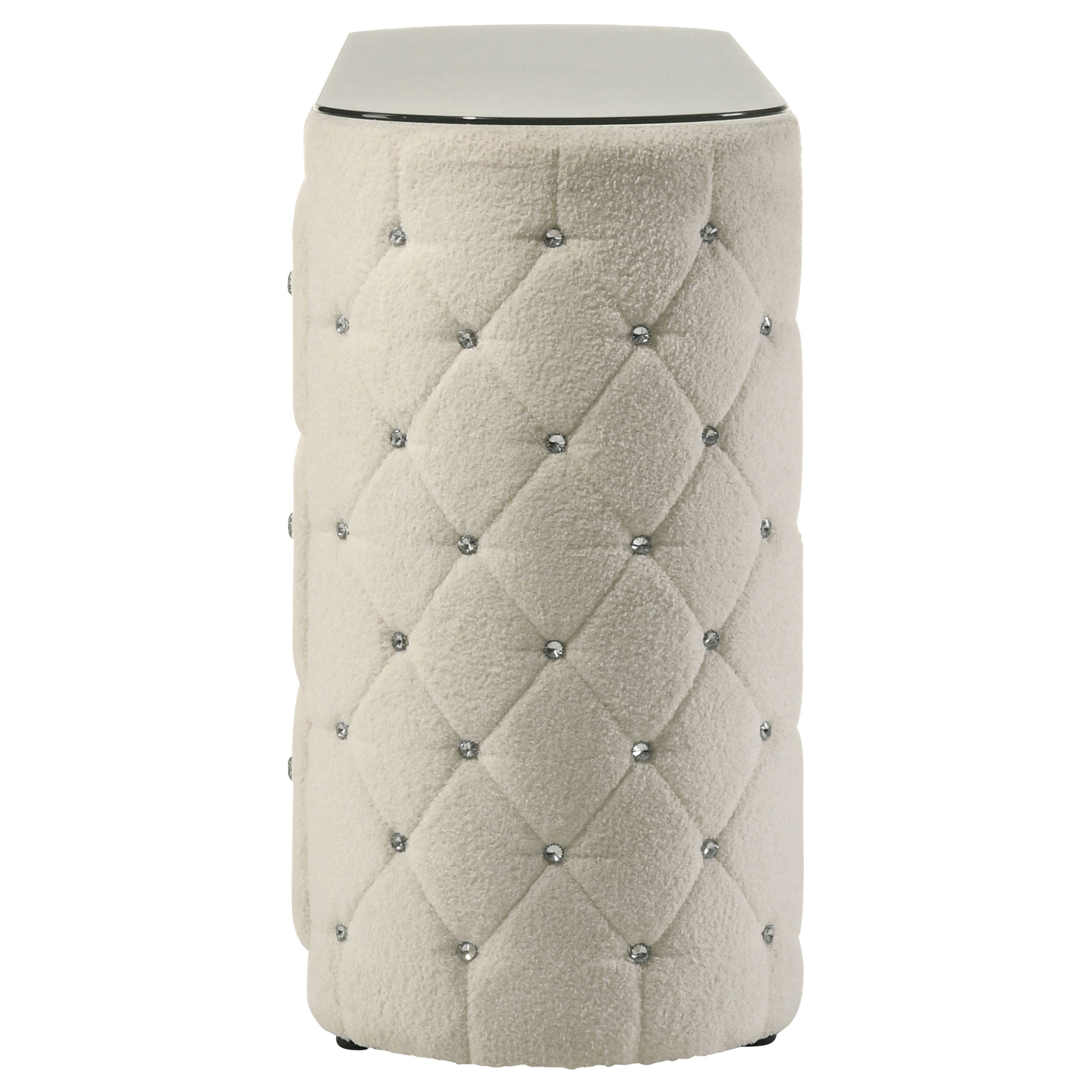 Sonya 6-drawer Upholstered Bedroom Dresser Ivory — view 5
