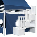 Loft Bed With Tent And Tower