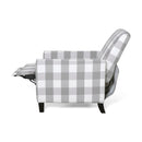 Wide Manual Club Recliner