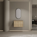 Modern Wall Mounted Bathroom Vanity With Soft Closing Doors