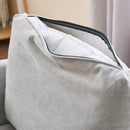 360° Modern Swivel Chair With Upholstered Curved Design