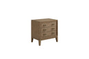 3 Drawer Nightstand With USB - Latte