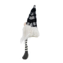 3 Pieces Sitting Gnome, Christmas Table Home Ornaments For Holiday Party Gifts - White / Gray