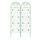 Metal Garden Trellis Rustproof Trellis For Climbing Plant Outdoor Flower Support