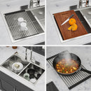 Topmount, Drop In Double Bowl Kitchen Sink