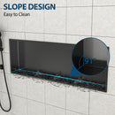 Stainless Steel Shower Niche With Seamless Design For Bathroom Storage