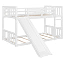 Bunk Bed With Convertible Ladder And Slide