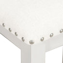 5 Pieces Counter Height Rustic Farmhouse Dining Room Wooden Bar Table Set With 2 Stools And 2 Chairs