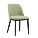 Modern Dining Chair With Curved Backrest