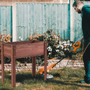 Raised Garden Bed With Legs, Elevated Planter Box For Outdoor Plants