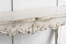 Slimline wash Console Table, For Hallway Living Room Bedroom - White Washed
