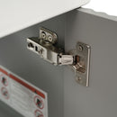 Modern Floating Bathroom Vanity With Ceramic Basin Perfect For Small Bathrooms