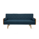 Aidan - Mid Century Modern Tufted Fabric Sofa