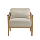 Reagan - Arm Accent Chair With Lumbar Pillow